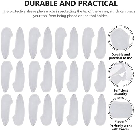 50-Piece Tip Set Blades Protector Knives Protector