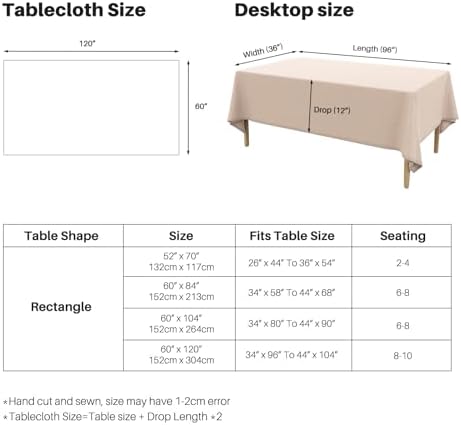 Textured Linen Tablecloth