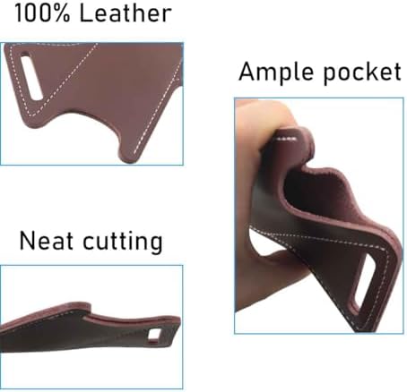 Premium Leather Brown EDC Tool Organizer