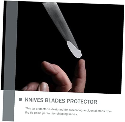 30-Pack Plastic Knife Tip Protectors