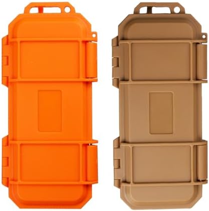 UPFIST ABS fiberglass Knives Case Orange Outdoor Storage Box
