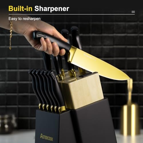 German stainless steel knife set