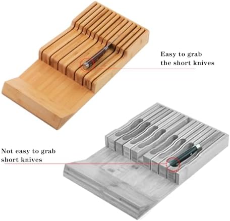 Bamboo Kitchen Knife Block