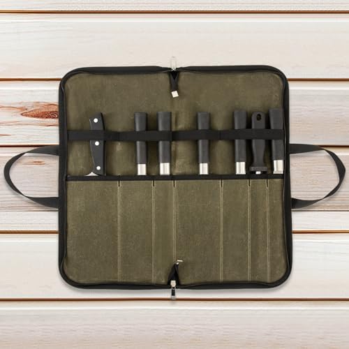 Sturdy Heavy-Duty Knife Roll Bag for Durable Storage