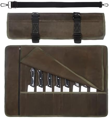 Premium Chef Knife Roll Bag for Kitchen Use