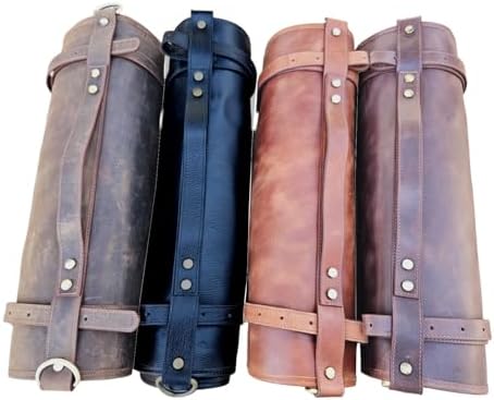 Premium Leather Chef Knife Storage Bag