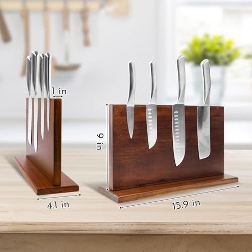 DAWNTREES Magnetic Knife Holder Durable Functional 16 Kitchen Tool
