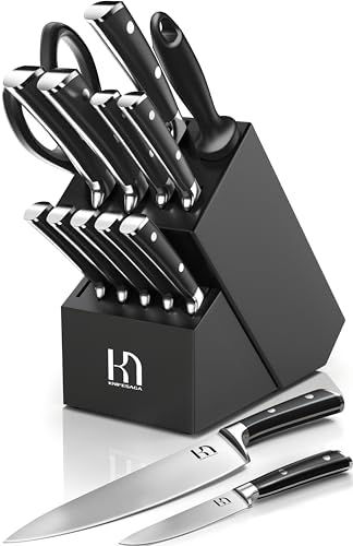 15-Piece Kitchen Knife Set