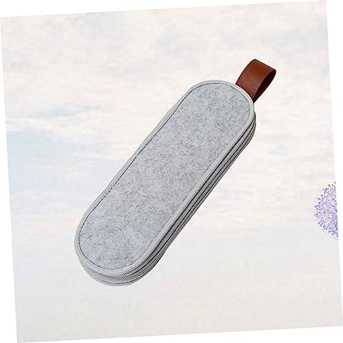 SHOWERORO Felt Cloth Knives Bag for Camping and Picnic Storage