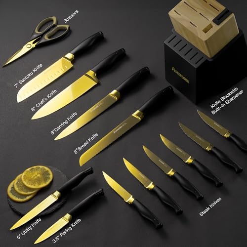 German stainless steel knife set
