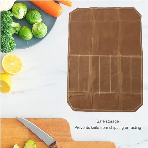 Chefs Roll Durable Rain-Proof Secure Storage for Knives