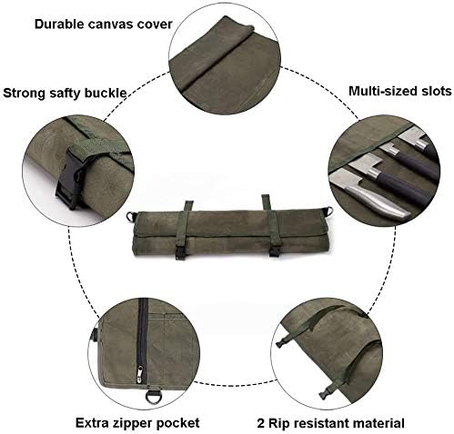 HERSENT Chefs Knife Roll Bag
