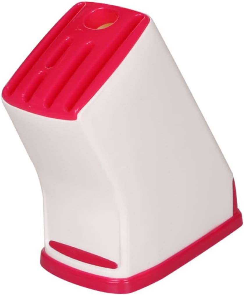 Premium Kitchen Knife Holder with Drain Tool and PP Safety