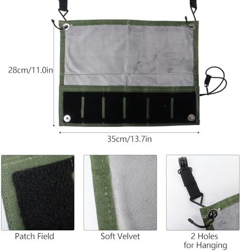 Versatile Folding Knife Roll Bag
