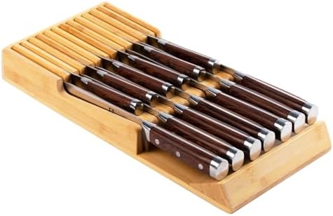 Bamboo Kitchen Knife Block