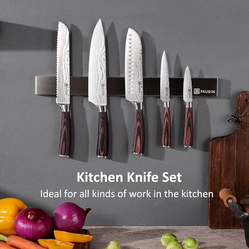 High-Quality Kitchen Knife Block Set 14-Piece German Stainless Steel Kitchen Gadgets