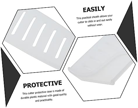 LABRIMP 6-Piece Sturdy Plastic Knivesurface Protector Set for Chef knives