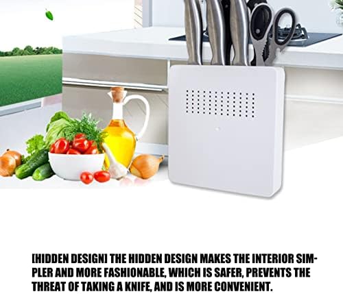 Concealed Kitchen Knife Holder Smooth Surface Durable Design