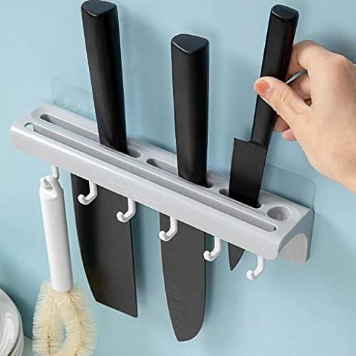 Sure-Keeper Multi-Functional Wall-Mounted Knife Holder Gray