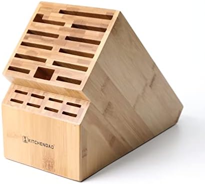 20 Slot Bamboo Knife Block