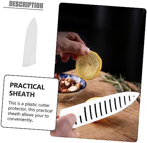 LABRIMP 6-Piece Sturdy Plastic Knivesurface Protector Set for Chef knives