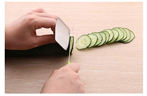 WOIWO 2-Piece Stainless Steel Hand Guard Protect Your Fingers while Cooking