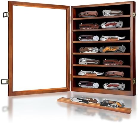 Organize and display your pocket knives elegantly