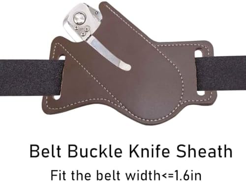 Premium Leather Brown EDC Tool Organizer