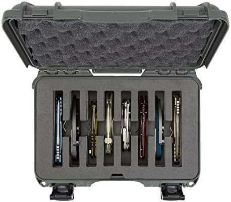 Nanuk 909 Waterproof Hard Case for 8-Pocket Knives