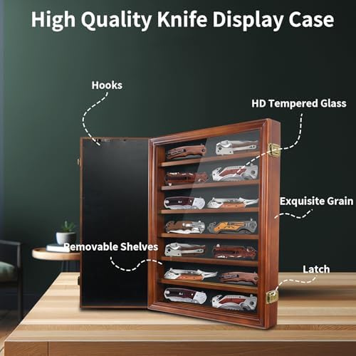 Organize and display your pocket knives elegantly
