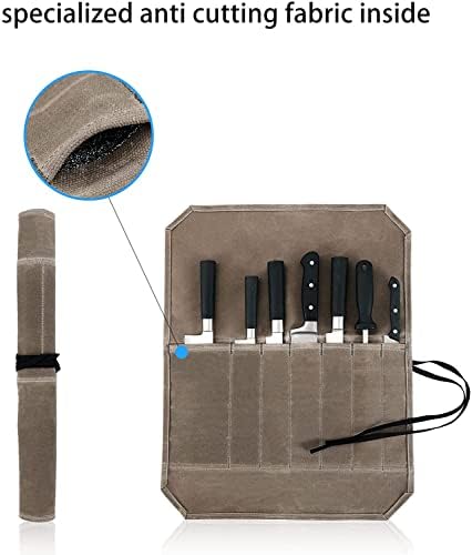Durable Heavy Duty Chef knife Roll Bag Case