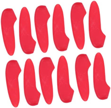 Zerodeko 30pcs Plastic Red Knife Tip Covers