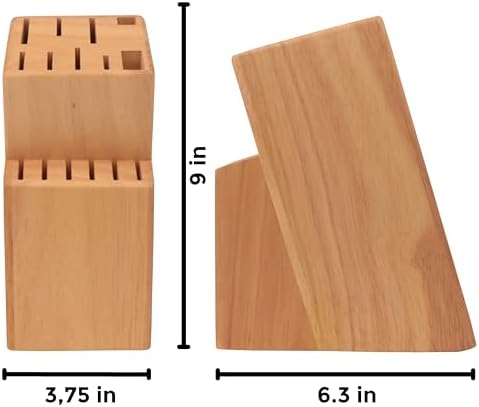 Elegant Kitchen Knife Holder 15 Slot Universal knife block