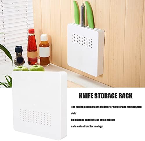 Concealed Kitchen Knife Holder Smooth Surface Durable Design