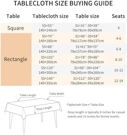 Deep Dream Tablecloth Set for Canvas Tables