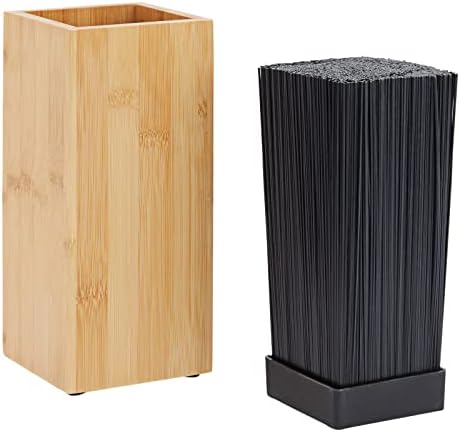 Bamboo Knife Block for Kitchen Storage