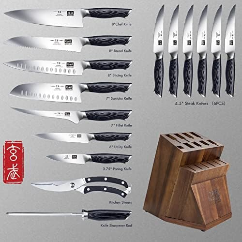 SHAN ZU Knife Block Set