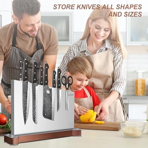 Sturdy Magnetic Knife Holder for Kitchen Use