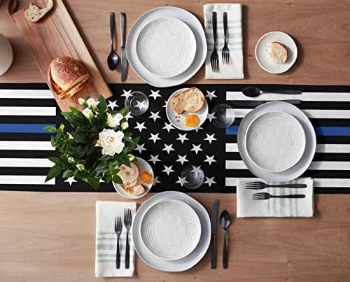 Durable Elegant Table Runner American Flag for Home Outdoor Use