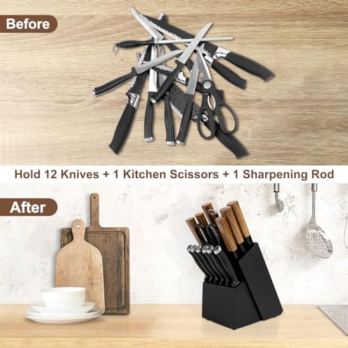RedCall Universal Knife Block Holder Black