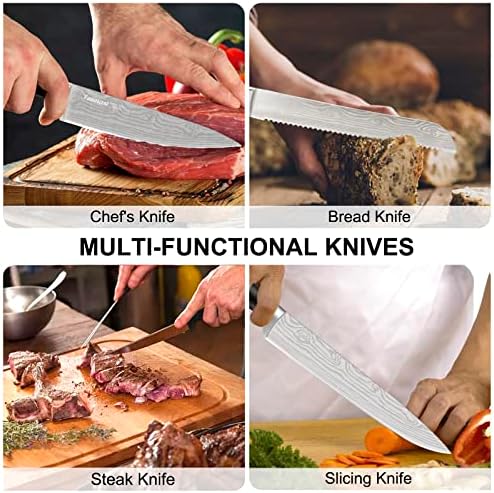High-Quality 23-Piece Kitchen Knife Set