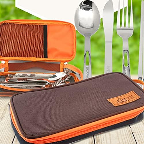 Cabilock Storage Bag for Kitchen Utensils Travel Outdoor Use