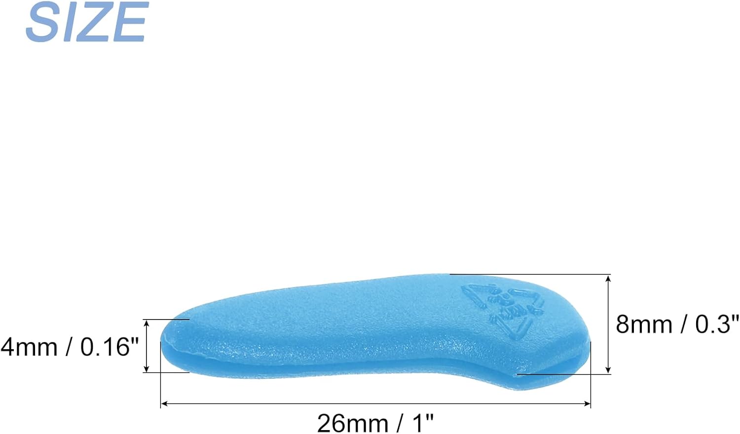 UXCell 100-Piece Plastic Knife Tip Protector Set Durable Protective