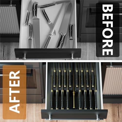 Your Ultimate Knife Storage Solution - 16 Knives Organized Perfectly