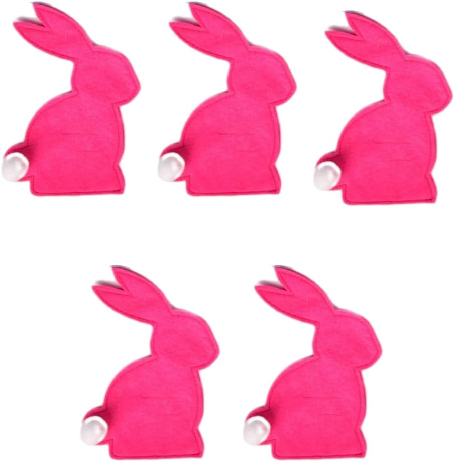 Pack of 5 Soft Cutlery Holder Bags