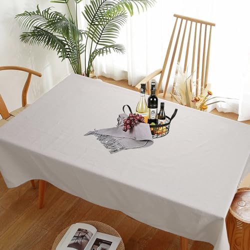 Durable Rustic 100 Linen Tablecloth