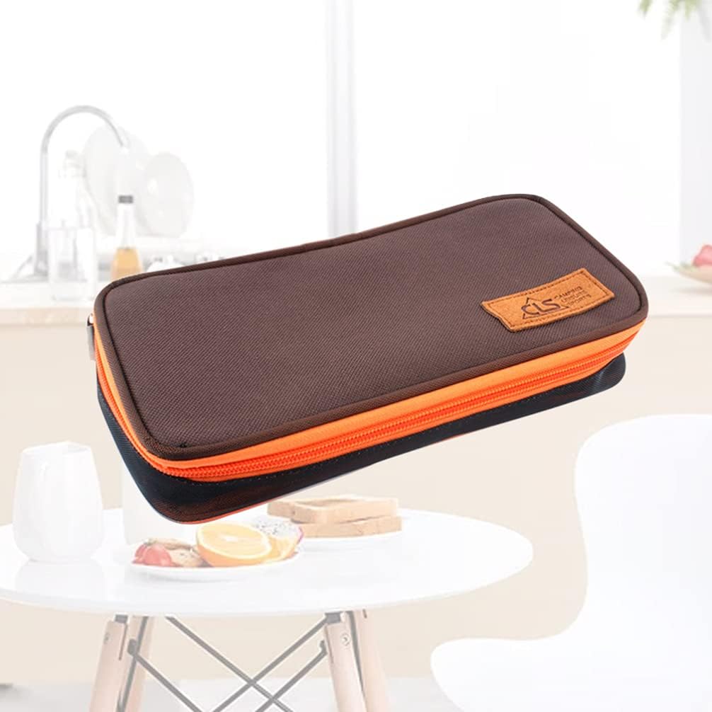 Cabilock Storage Bag for Kitchen Utensils Travel Outdoor Use