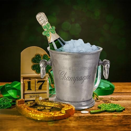 St Patricks Day Shamrock Napkin Rings Set of 12