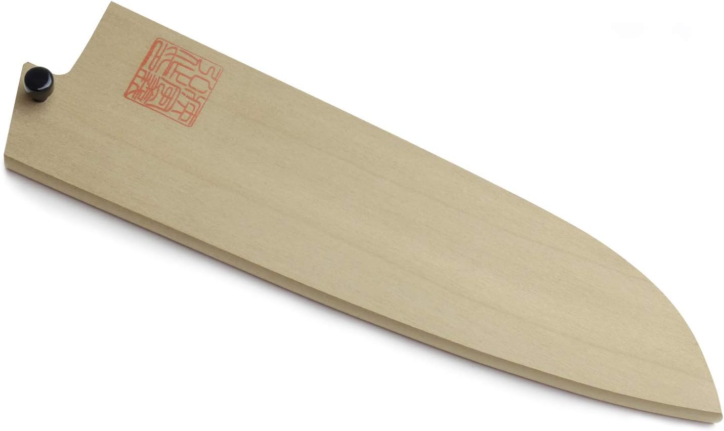 Premium Saya Cover for Santoku Knives with Natural Magnolia Wood Protection