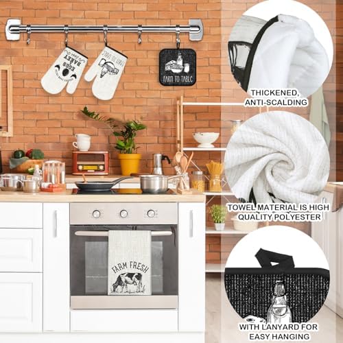 8 Pcs Farm Animal Kitchen Tools Set